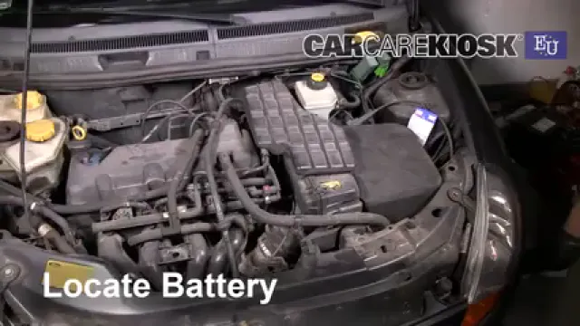 1997 Ford Ka Silver 1.3L 4 Cyl. Batterie Début de saut